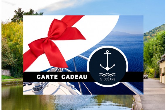 Carte cadeau Fluvial Paris